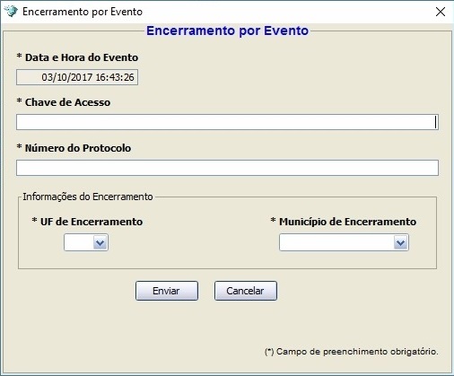 Desativação MDFe 2.00